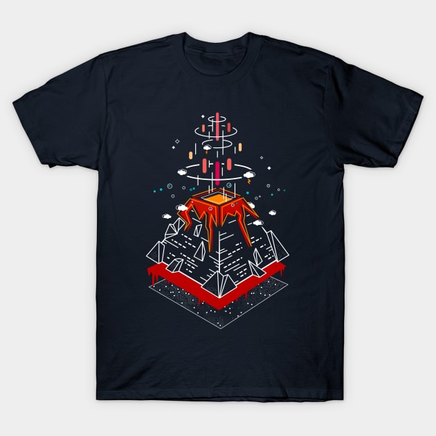 Vulcano T-Shirt by clsantos82